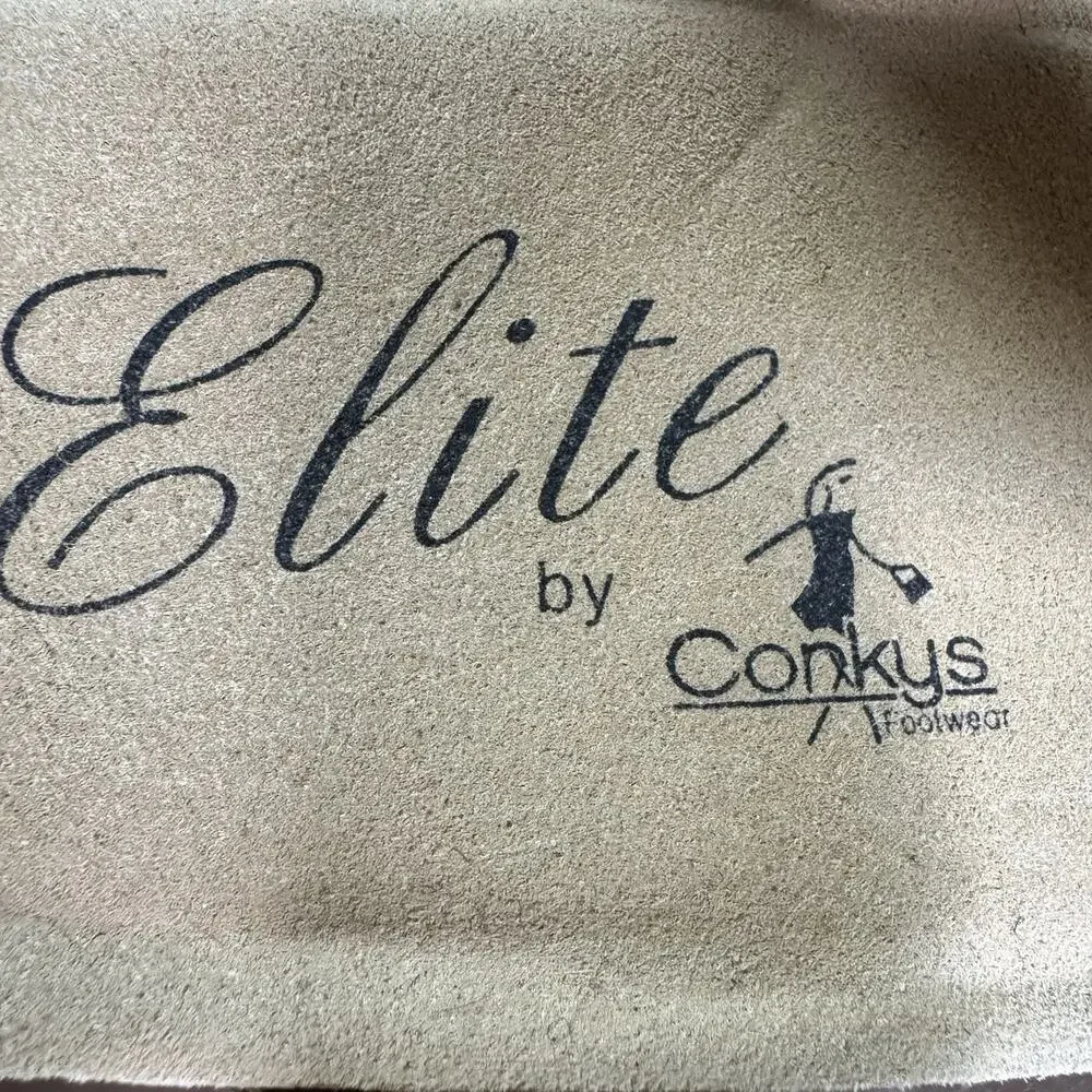 Elite By Corky’s Sandals 9 Womens Hippie Boho Adjustable Strap Artsy Tropical - Picture 8 of 8